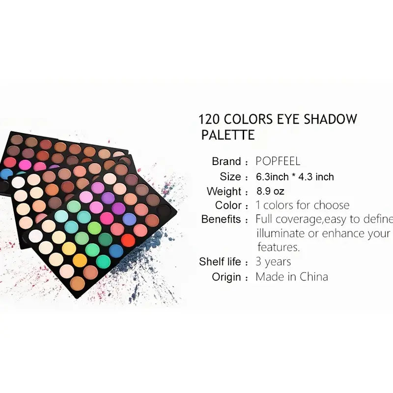 NNETM Glam with the POPFEEL Mini Eyeshadow Palette 3-in-1 Set. Create Stunning Eyes Professional Precision