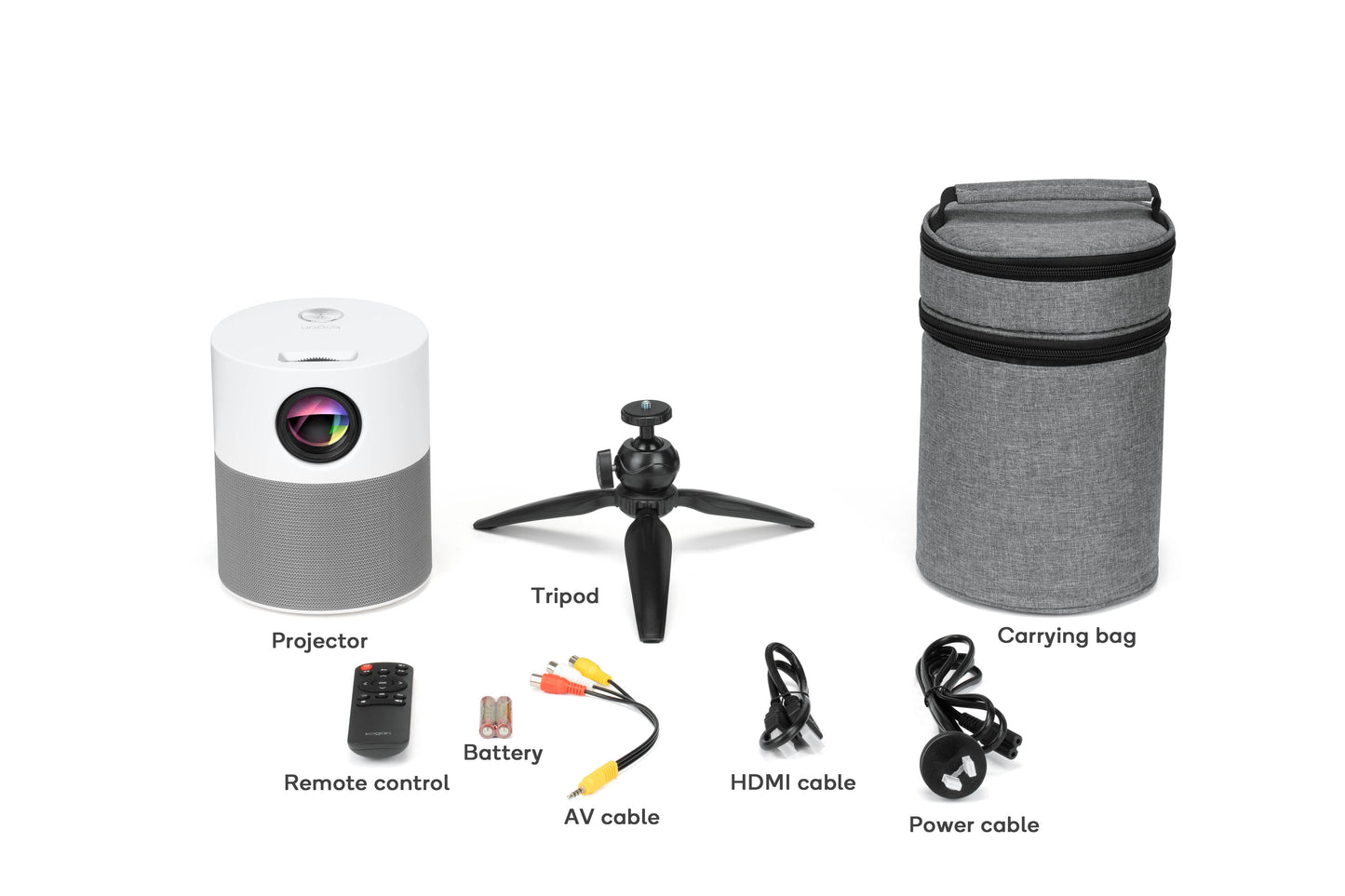 NNEKG 4000 Lumens FHD Wi Fi Mini Projector (M700)