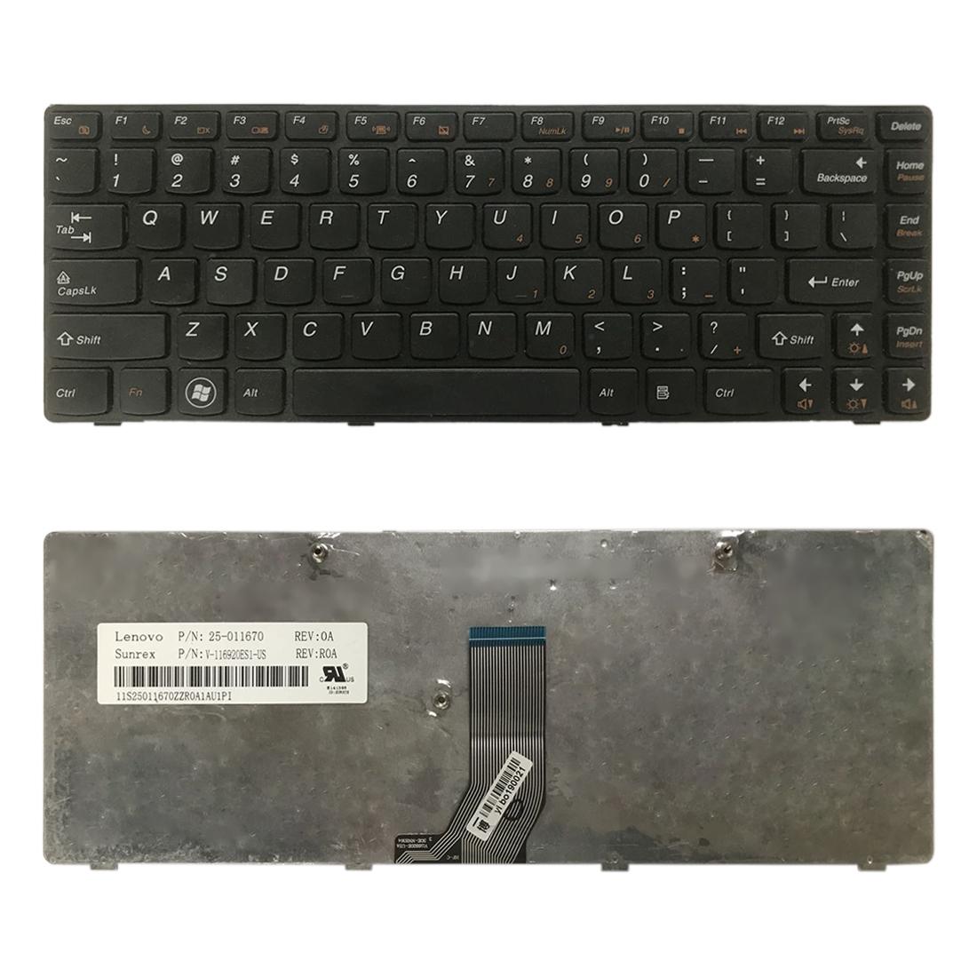 NNEIDS Lenovo G470 V470 B470 B490 G475 B475E V480C B480 M490 M495 Keyboard - Us Version