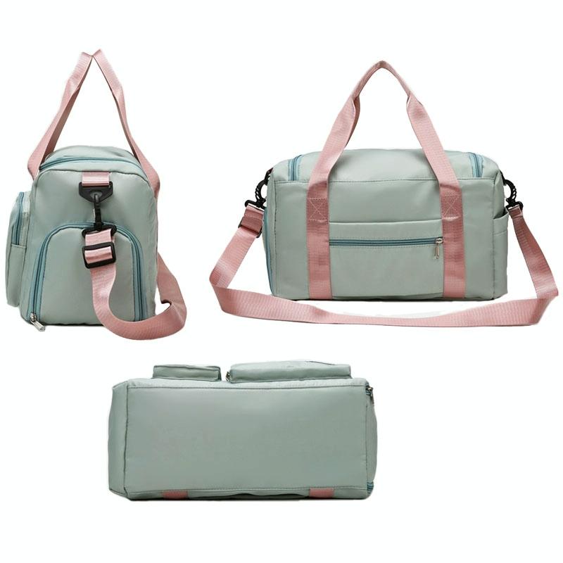 NNEDSZ Compact Waterproof Gym Bag for Travel - Size s - Light Grey