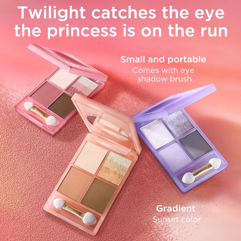 Sunset 4-shade Eyeshadow Palette #01 Orange