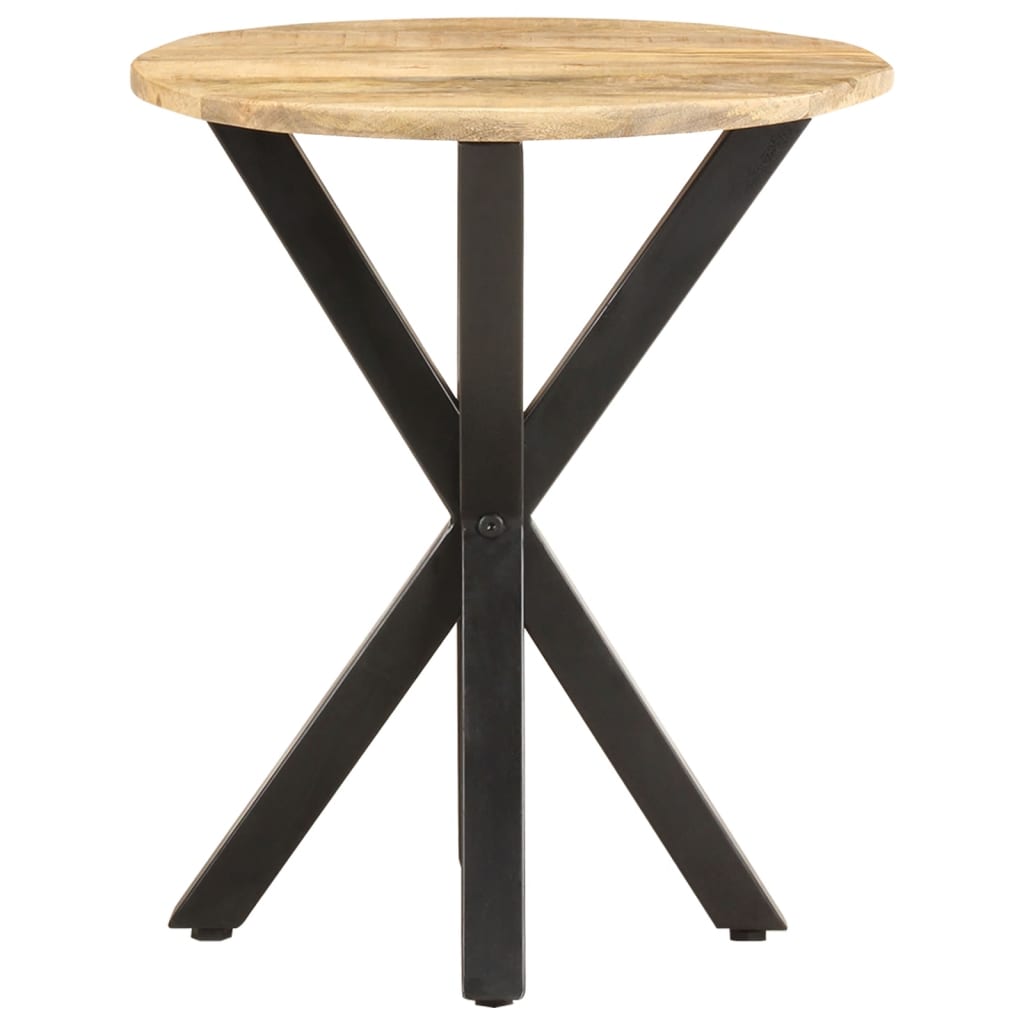 NNEVL Side Table 48x48x56 cm Solid Mango Wood