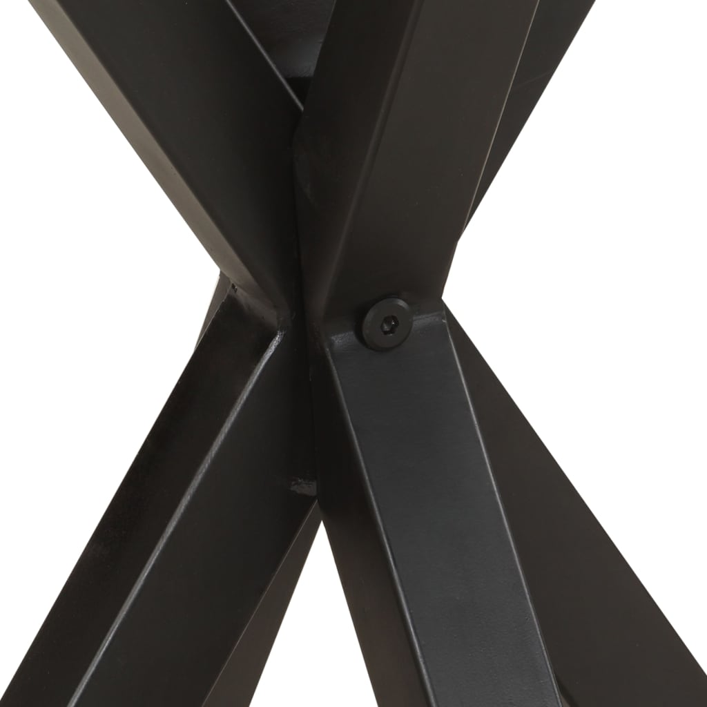 NNEVL Side Table 48x48x56 cm Solid Mango Wood