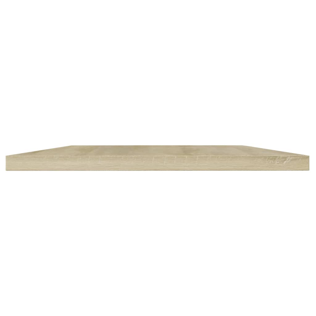NNEVL Bookshelf Boards 4 pcs Sonoma Oak 100x30x1.5 cm Chipboard