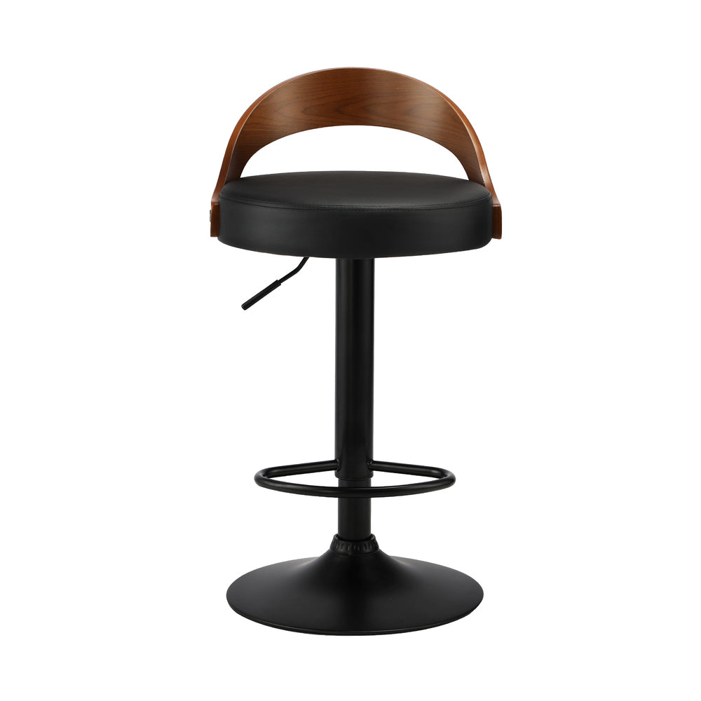 NNEED Bar Stools Gas Lift Swivel Padded Seat x2