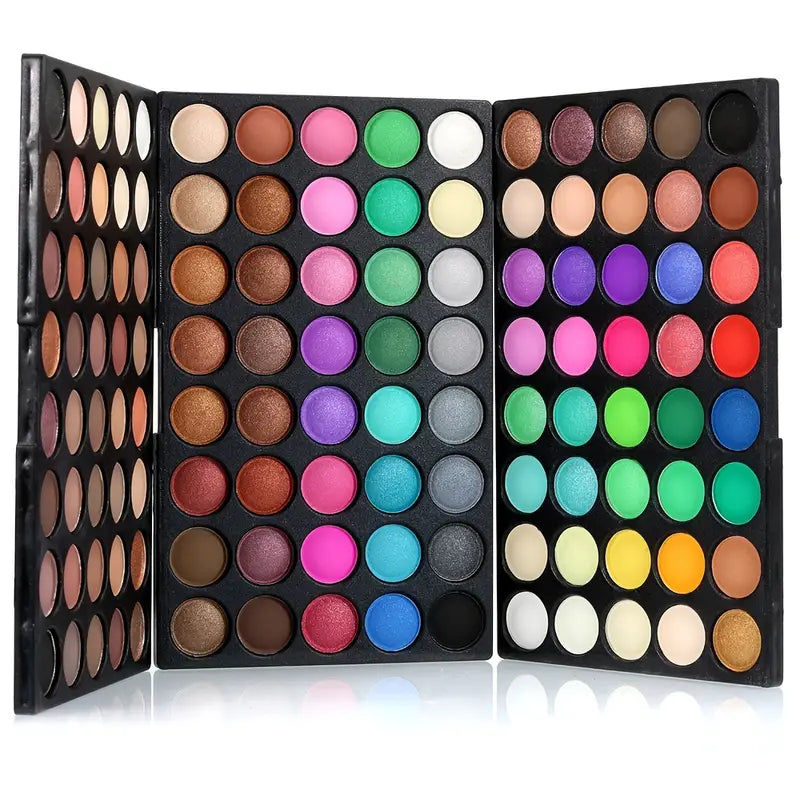 NNETM Glam with the POPFEEL Mini Eyeshadow Palette 3-in-1 Set. Create Stunning Eyes Professional Precision