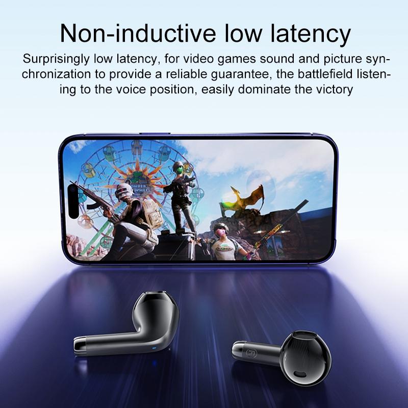 NNEDSZ Wireless Bluetooth 5.0 Earbuds - Tws - Black
